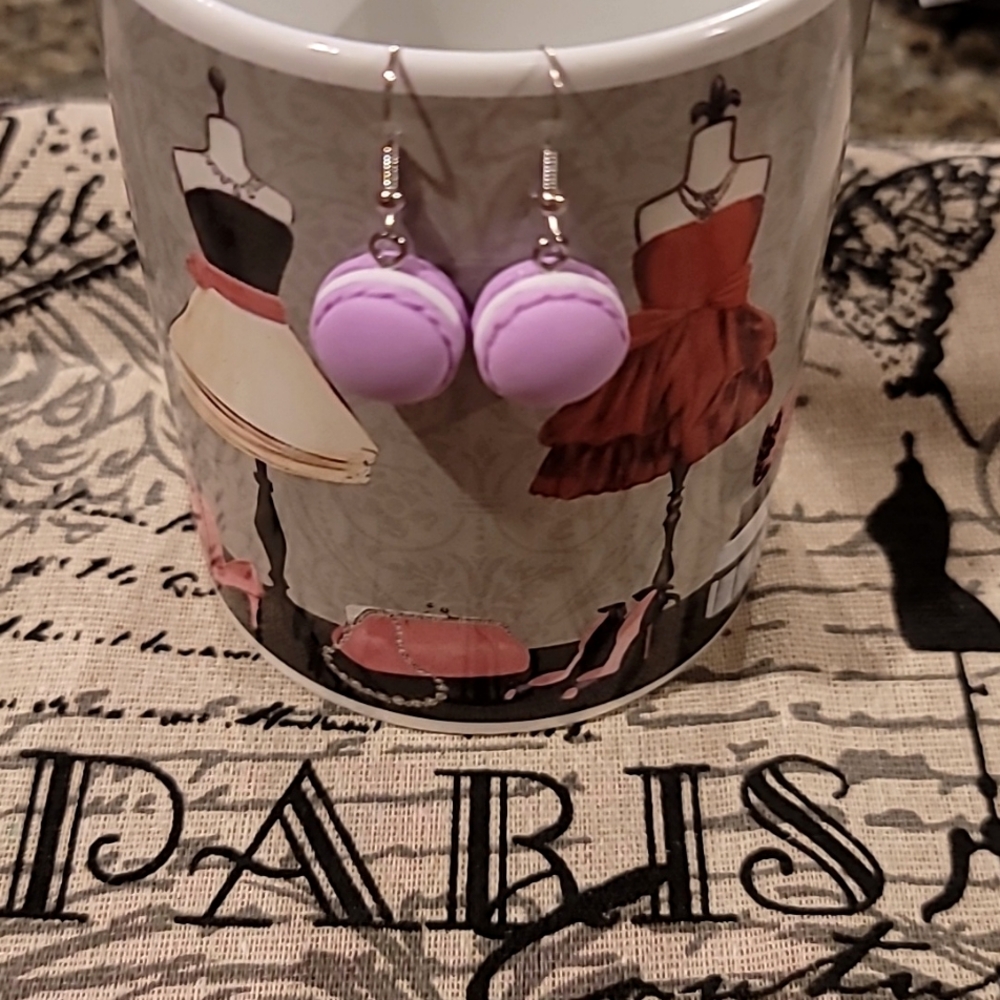 💜 Parisian Macaroon Earrings